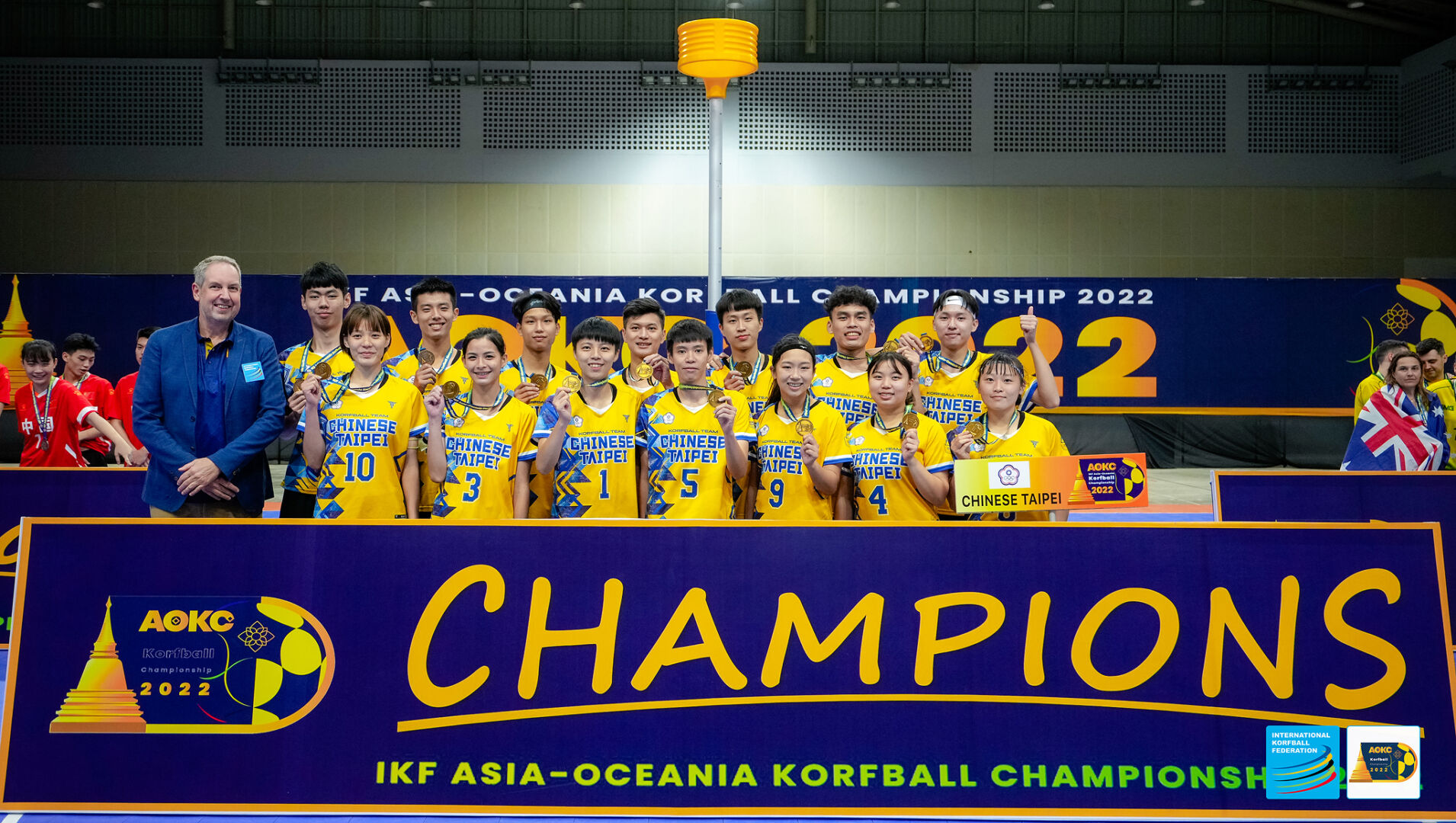 International Korfball Federation Chinese Taipei wins the IKF Asia-Oceania Korfball Championship 2022
