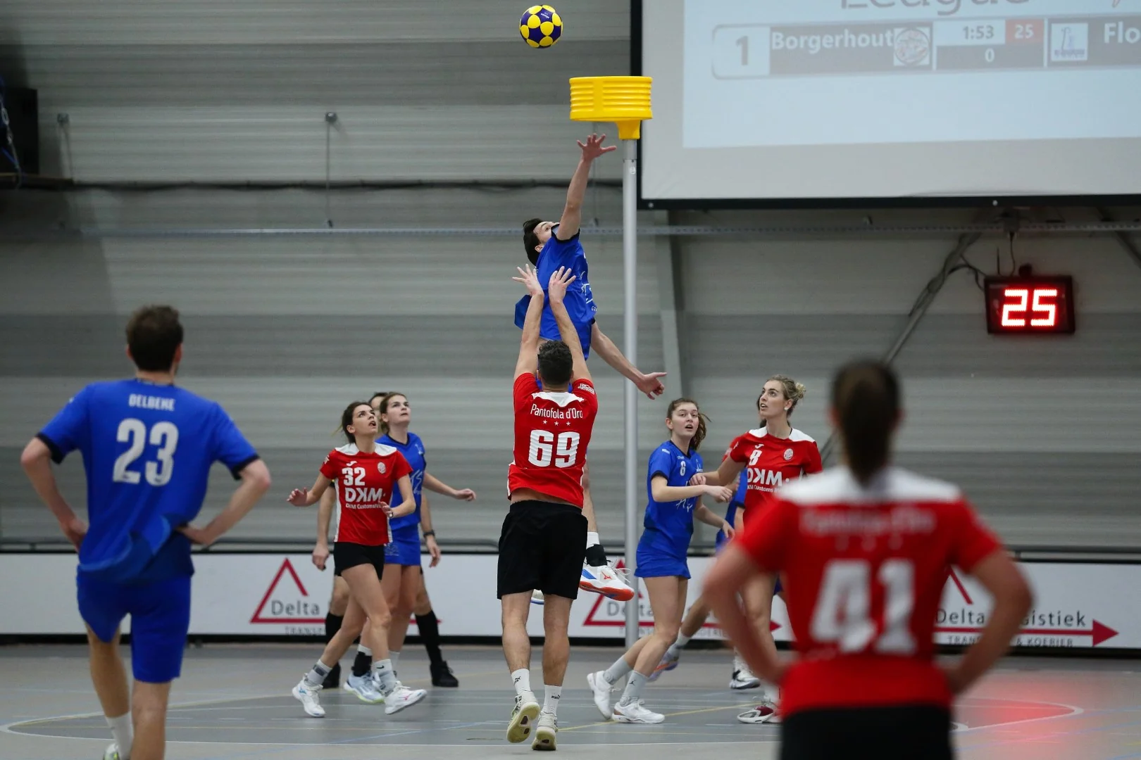 IKF KCL Final Day2 F1 By Marco Spelten Korfball -2