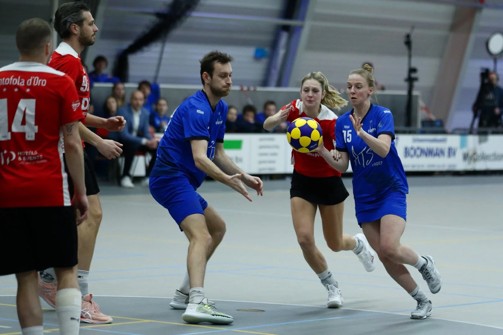 IKF KCL Final Day2 F1 By Marco Spelten Korfball -6