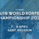 The time for the IKF U19 World Korfball Championship 2023 has arrived!