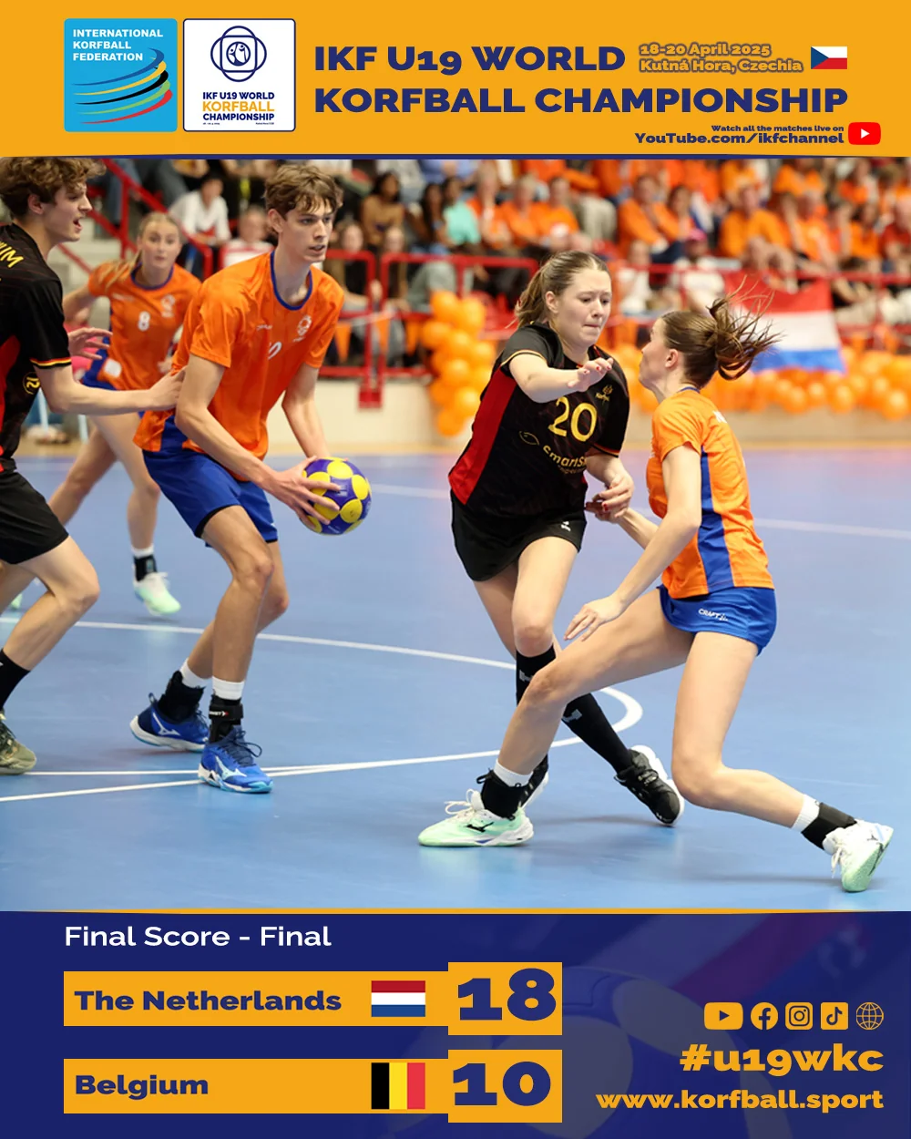 FINALSCORE 36 FINAL NED BEL