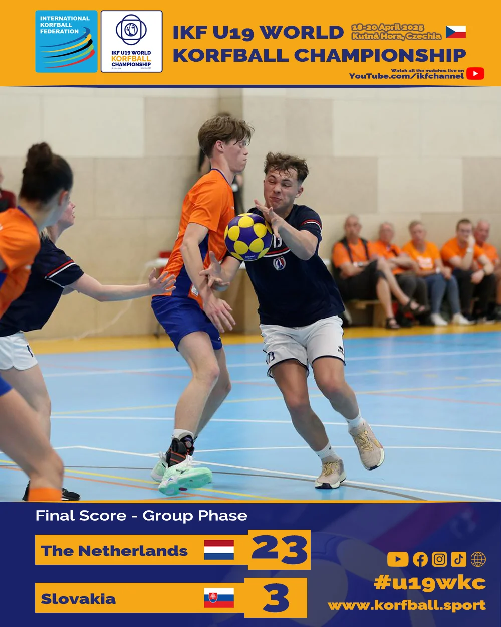 FINALSCORE 4 NED SVK