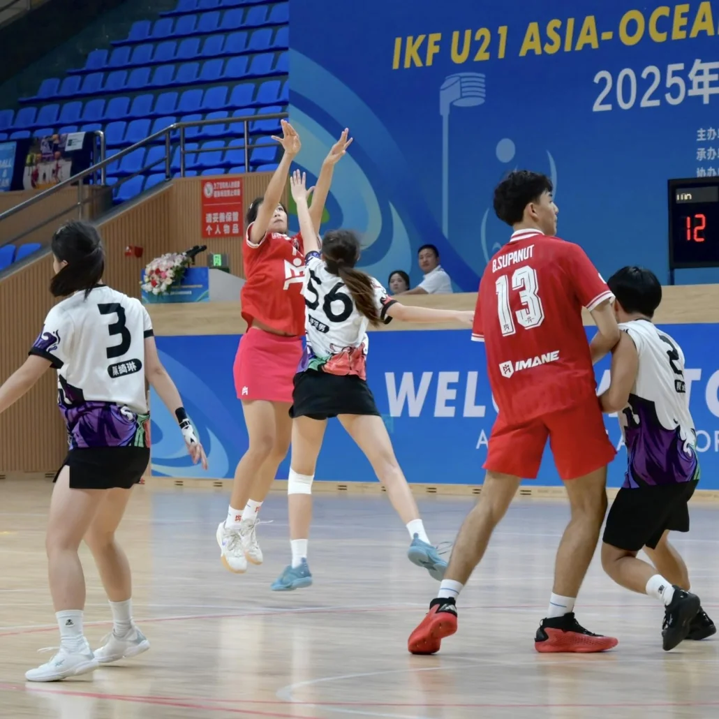 China - Chinese Taipei | Korfball at The World Games 2025, photo by Gertrude de Vries