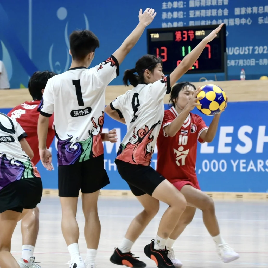 China - Chinese Taipei | Korfball at The World Games 2025, photo by Gertrude de Vries