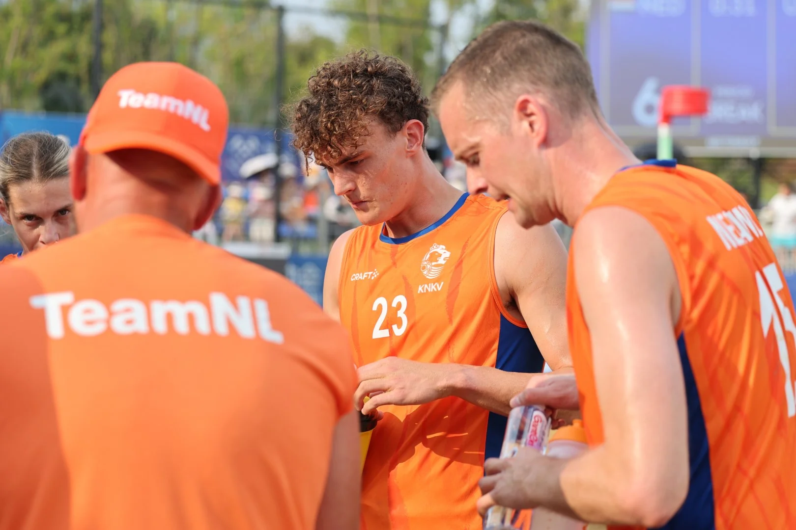 Netherlands-USA | Beach Korfball at The World Games 2025, photo by Gertrude de Vries