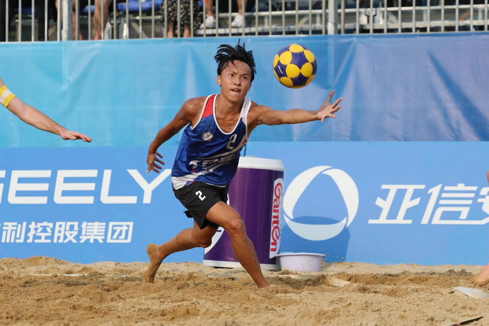 Chinese Taipei-Australia | Beach Korfball at The World Games 2025, photo by Gertrude de Vries