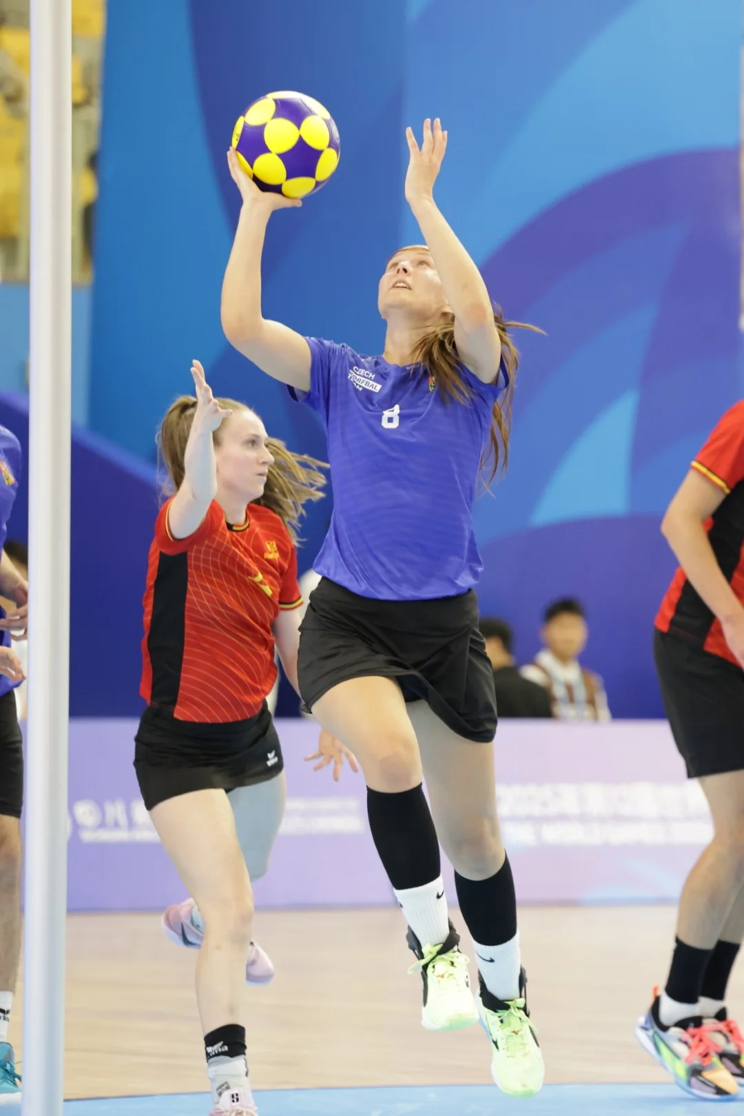 Belgium - Czechia | Korfball at The World Games 2025, photo by Gertrude de Vries