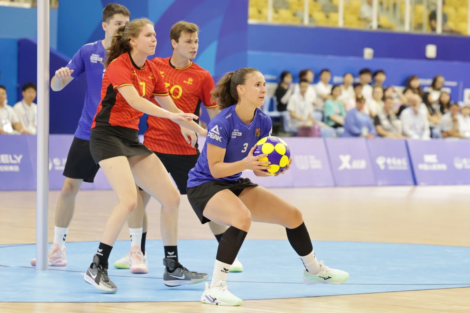 Belgium - Czechia | Korfball at The World Games 2025, photo by Gertrude de Vries