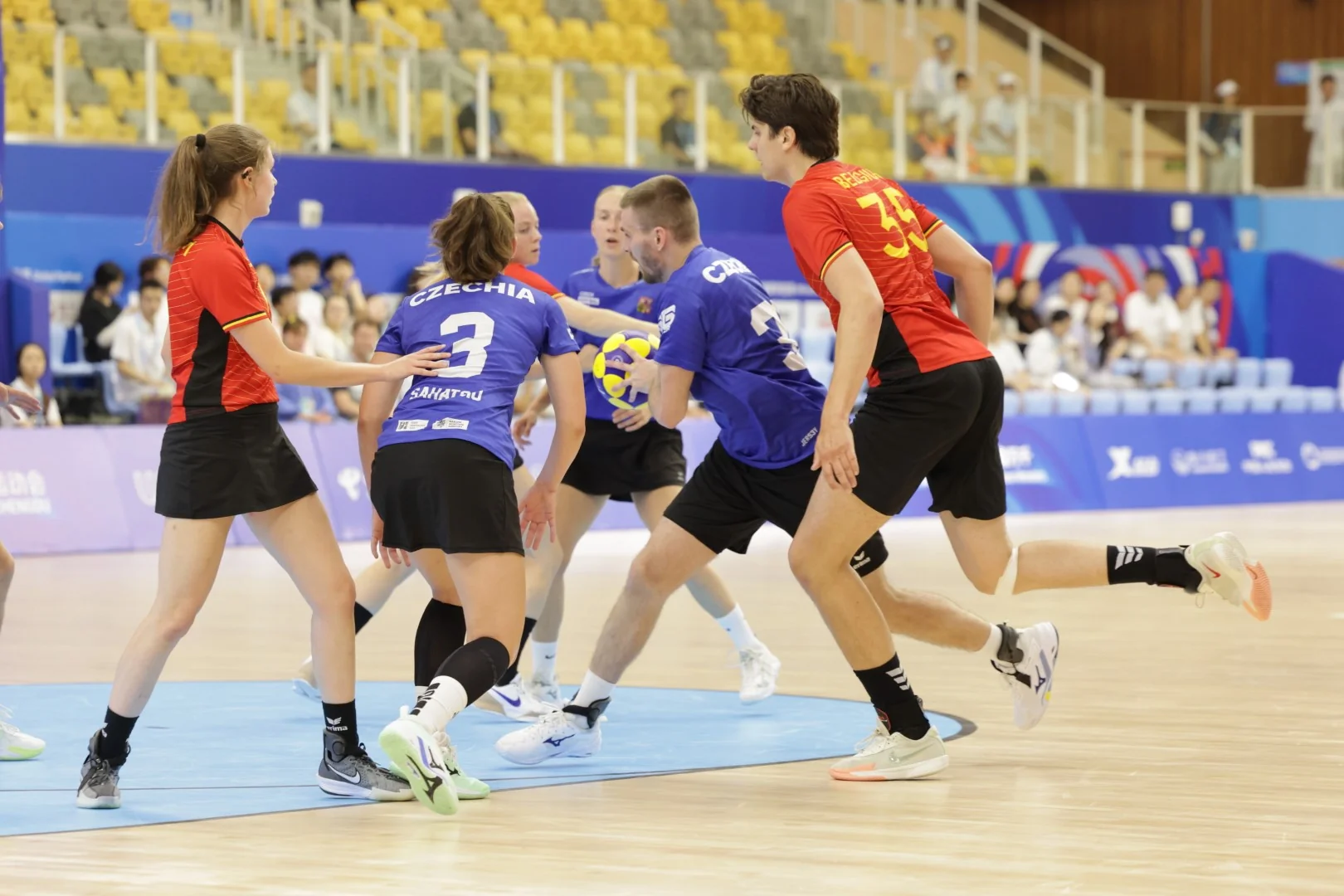Belgium - Czechia | Korfball at The World Games 2025, photo by Gertrude de Vries