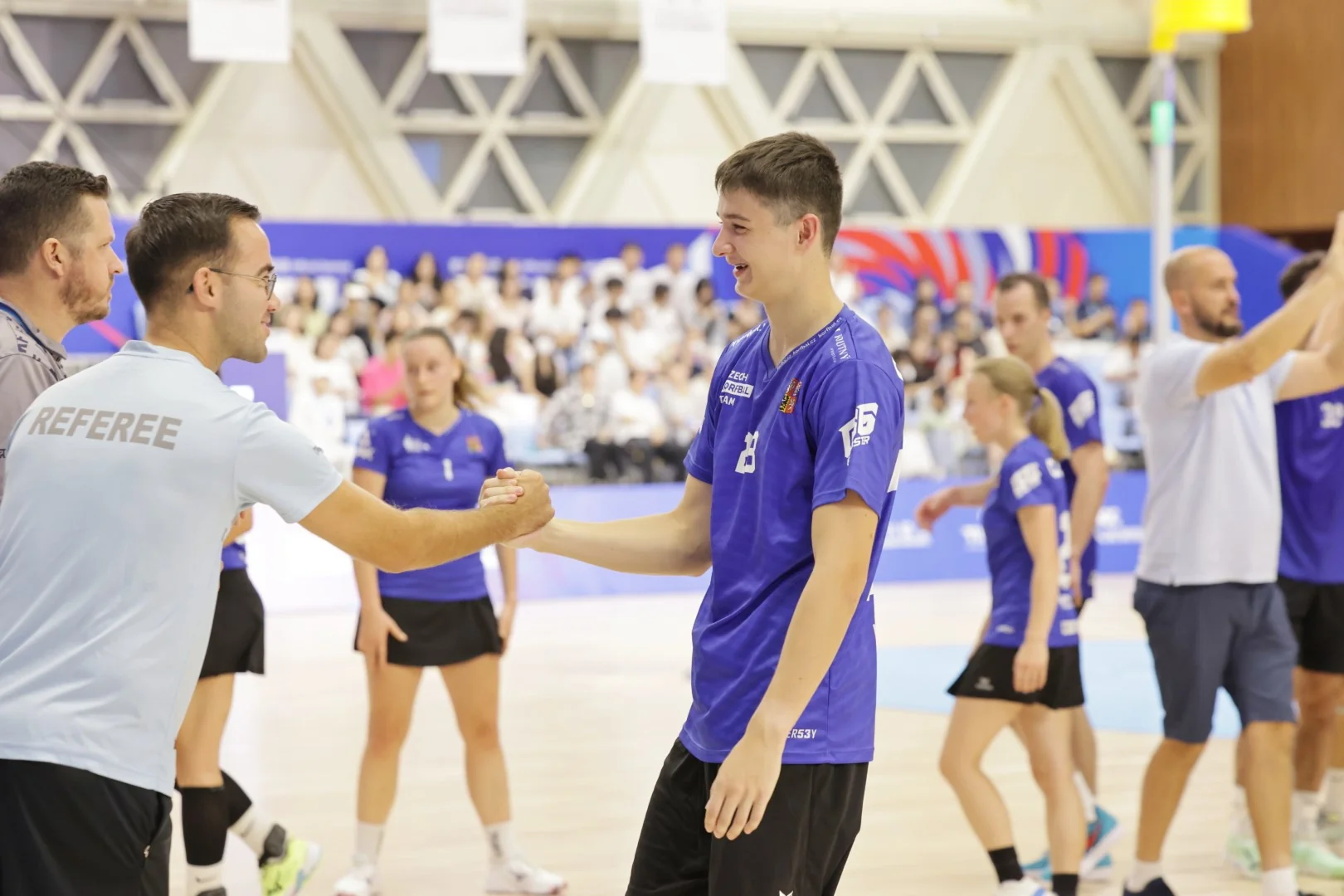 Belgium - Czechia | Korfball at The World Games 2025, photo by Gertrude de Vries