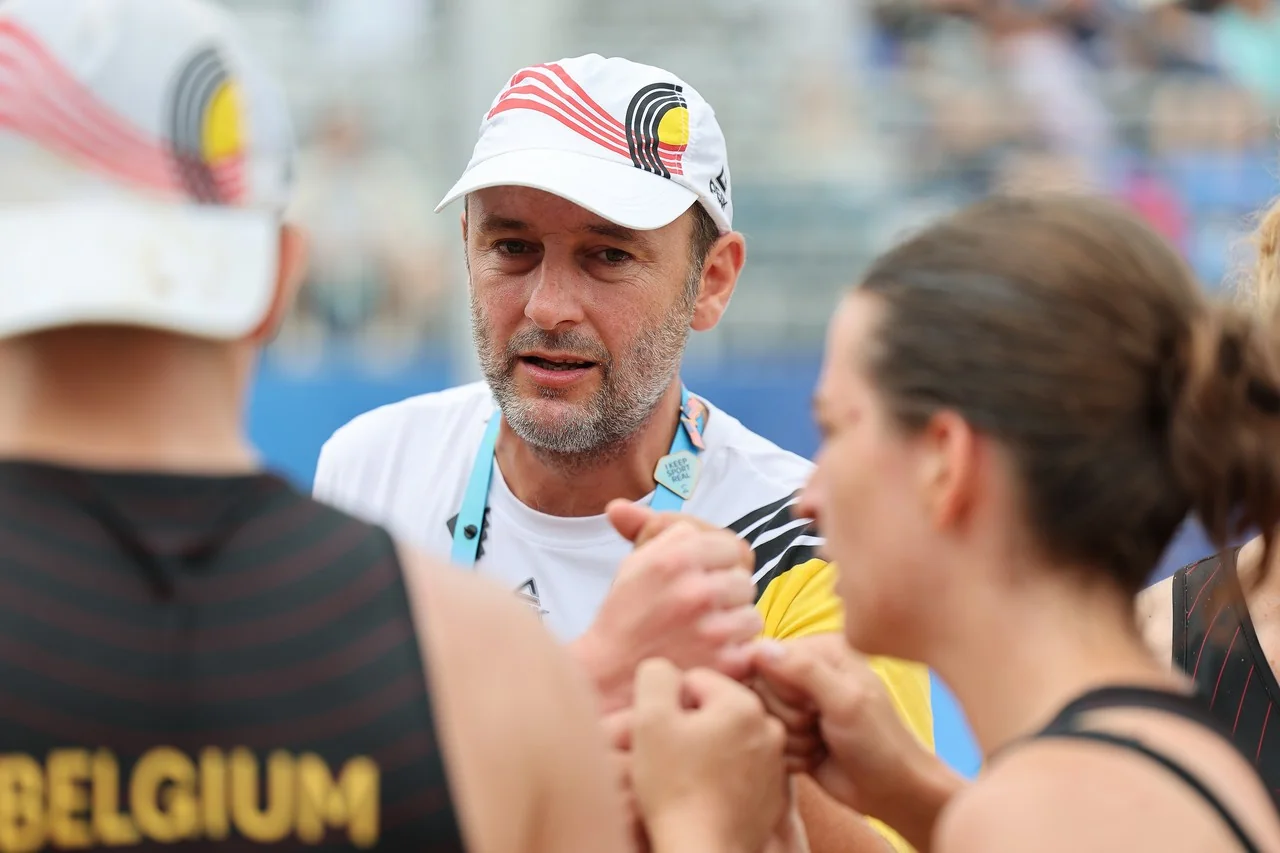 Hungary-Belgium | Beach Korfball at The World Games 2025, photo by Gertrude de Vries