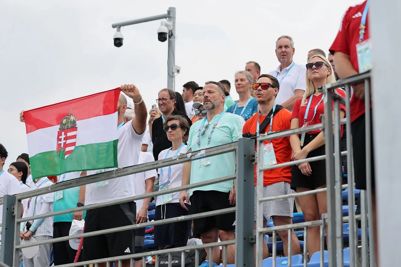 Hungary-Belgium | Beach Korfball at The World Games 2025, photo by Gertrude de Vries