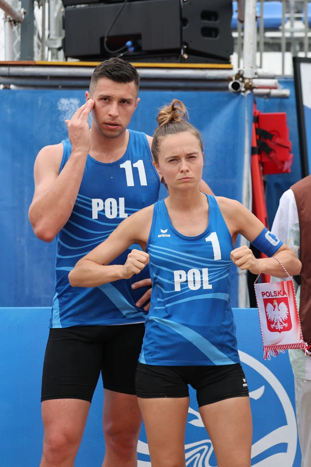 Poland-Netherlands | Beach Korfball at The World Games 2025, photo by Gertrude de Vries