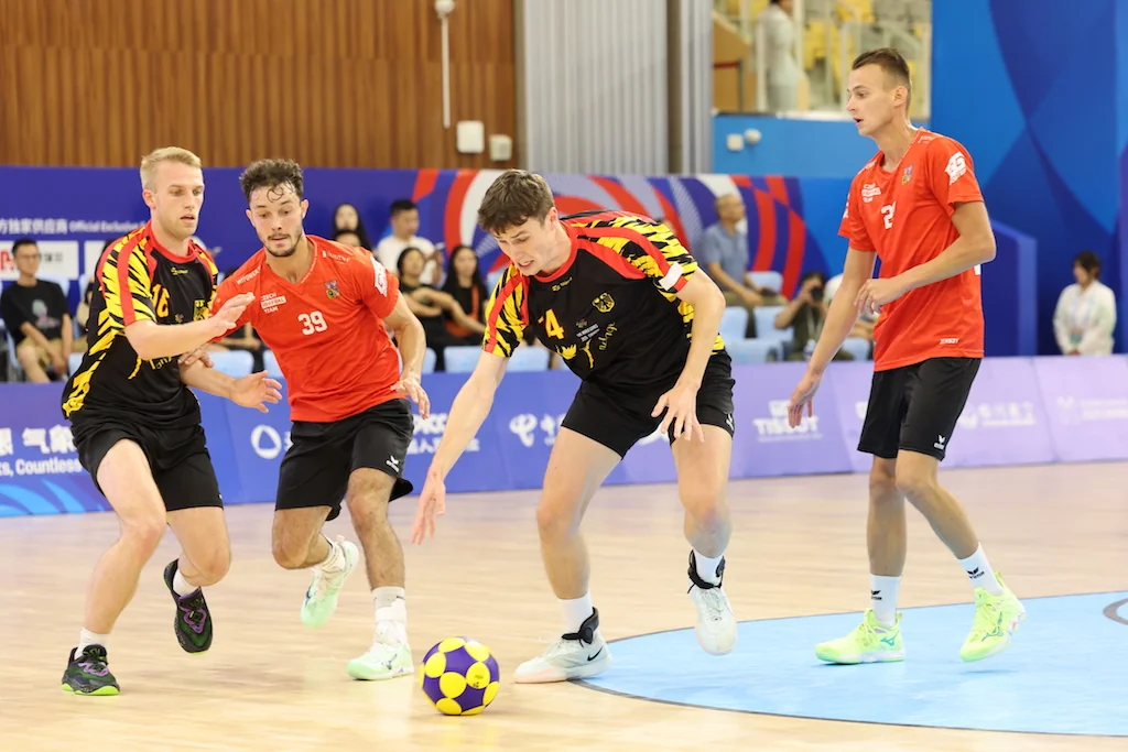 Czechia-Germany | Korfball at The World Games 2025, photo by Gertrude de Vries