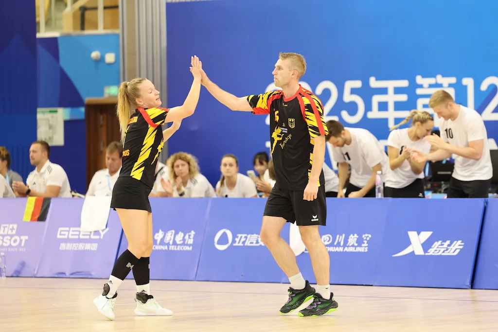 Czechia-Germany | Korfball at The World Games 2025, photo by Gertrude de Vries