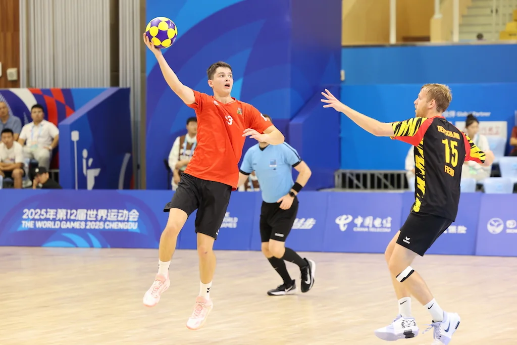 Czechia-Germany | Korfball at The World Games 2025, photo by Gertrude de Vries