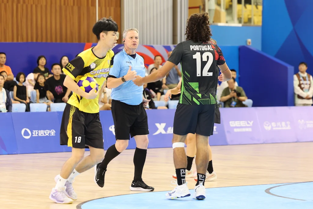 Portugal-Chinese Taipei | Korfball at The World Games 2025, photo by Gertrude de Vries