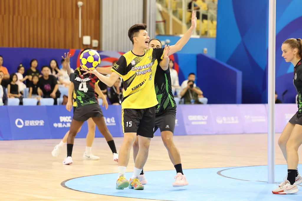 Portugal-Chinese Taipei | Korfball at The World Games 2025, photo by Gertrude de Vries