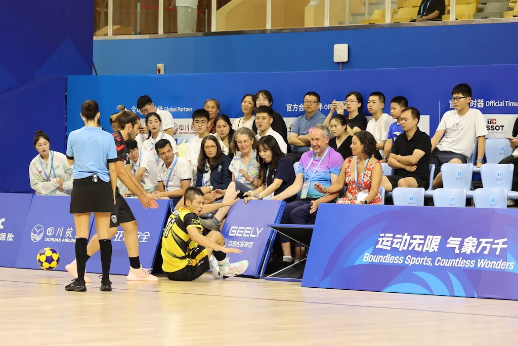 Portugal-Chinese Taipei | Korfball at The World Games 2025, photo by Gertrude de Vries
