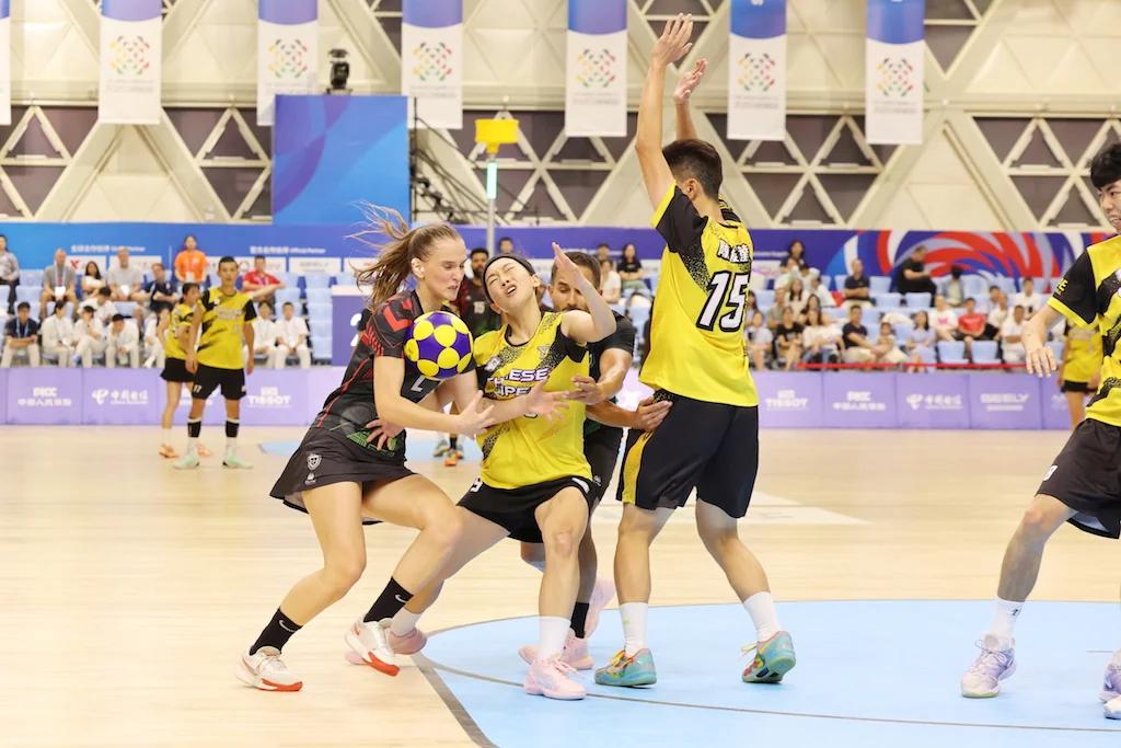 Portugal-Chinese Taipei | Korfball at The World Games 2025, photo by Gertrude de Vries