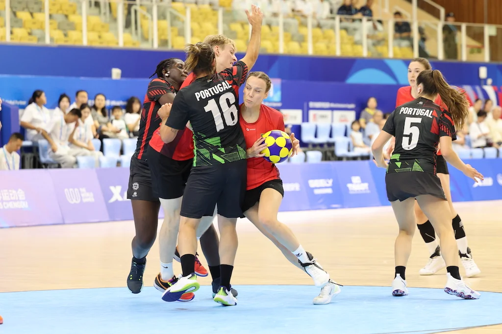 Portugal-Germany | SF3 | Korfball at The World Games 2025, photo by Gertrude de Vries