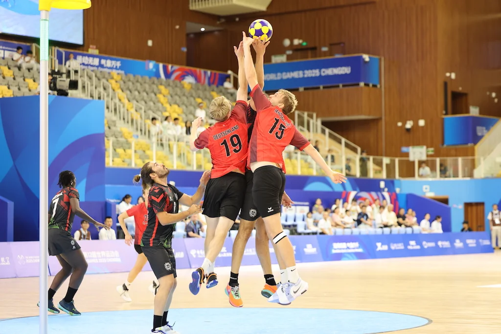 Portugal-Germany | SF3 | Korfball at The World Games 2025, photo by Gertrude de Vries