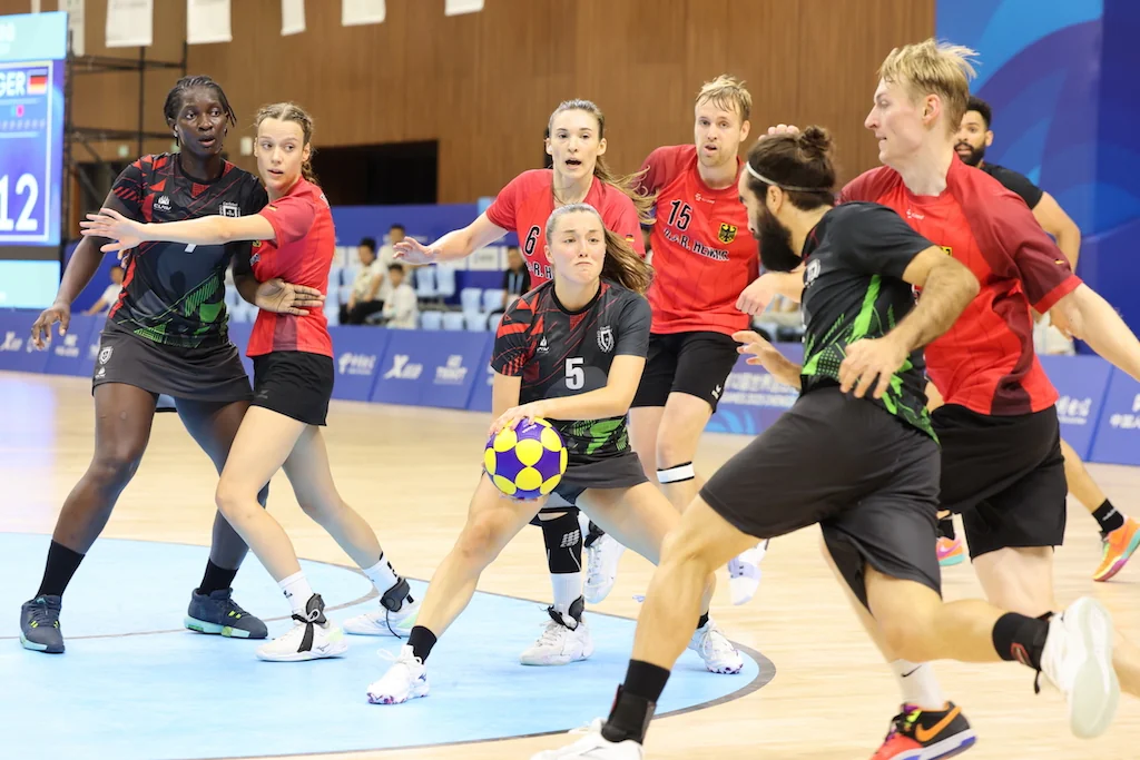 Portugal-Germany | SF3 | Korfball at The World Games 2025, photo by Gertrude de Vries