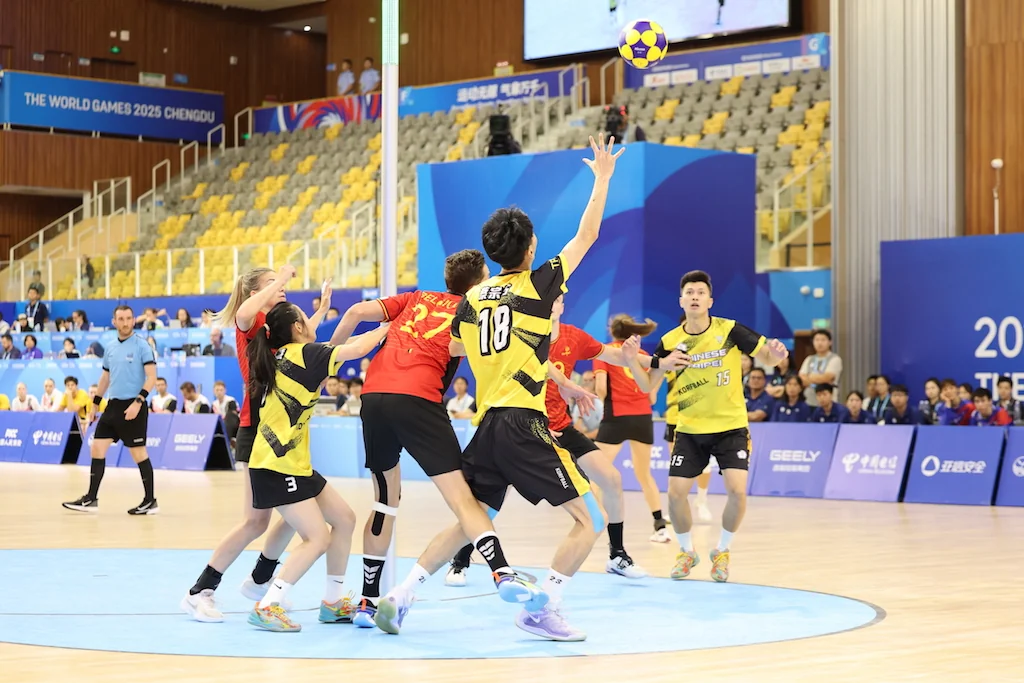 Belgium-Chinese Taipei | SF4 | Korfball at The World Games 2025, photo by Gertrude de Vries
