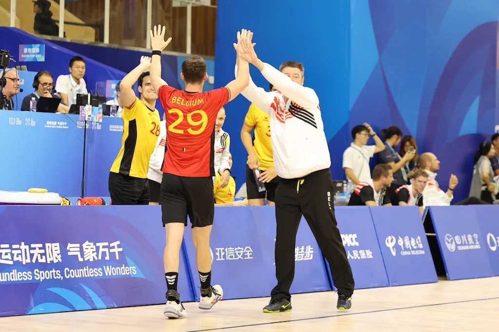 Belgium-Chinese Taipei | SF4 | Korfball at The World Games 2025, photo by Gertrude de Vries