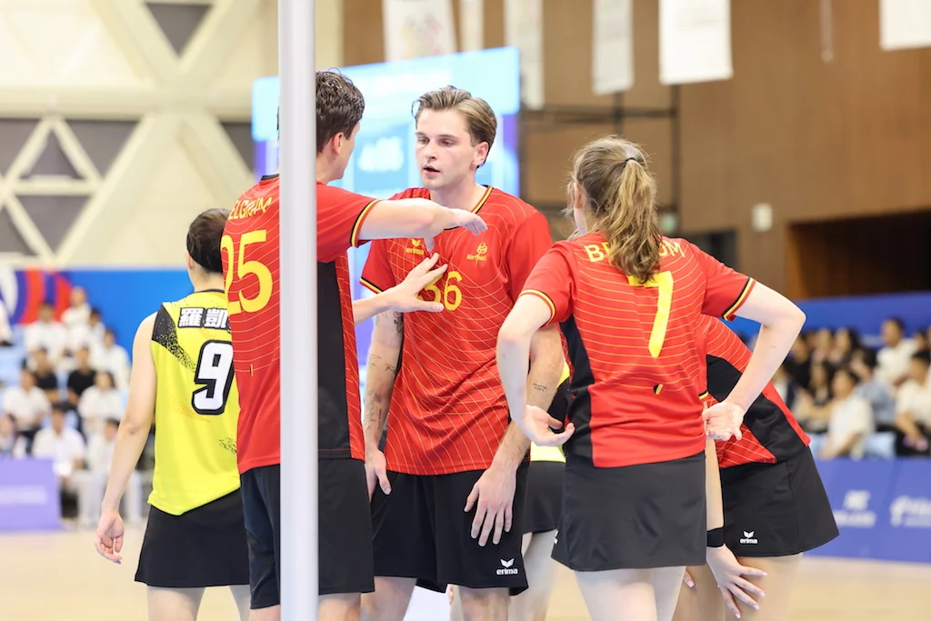 Belgium-Chinese Taipei | SF4 | Korfball at The World Games 2025, photo by Gertrude de Vries
