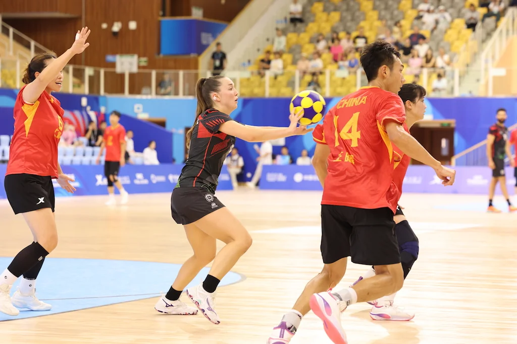 China-Portugal | For 7/8 | Korfball at The World Games 2025, photo by Gertrude de Vries