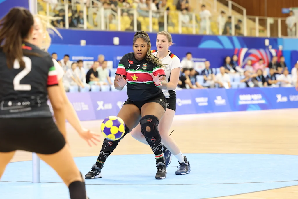 Germany-Suriname | For 5/6 | Korfball at The World Games 2025, photo by Gertrude de Vries