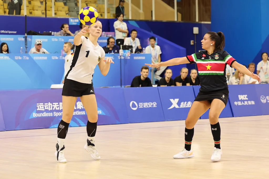 Germany-Suriname | For 5/6 | Korfball at The World Games 2025, photo by Gertrude de Vries
