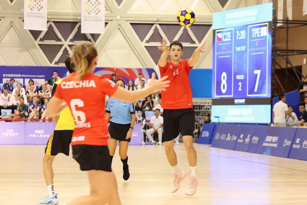 Czechia-Chinese Taipei | For 3/4 | Korfball at The World Games 2025, photo by Gertrude de Vries