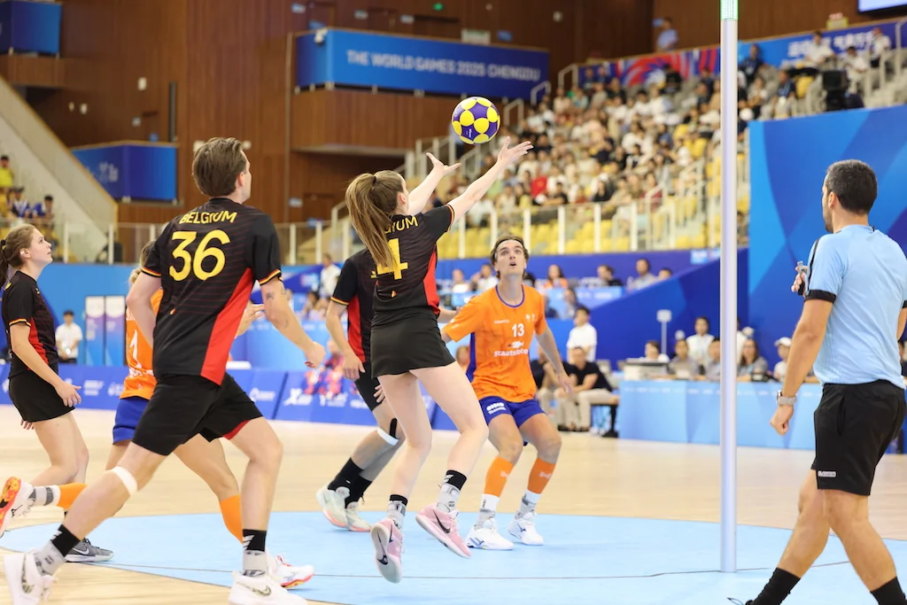 Netherlands-Belgium | Final | Korfball at The World Games 2025, photo by Gertrude de Vries