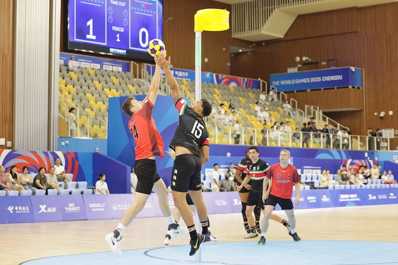 Germany - Suriname | Korfball at The World Games 2025, photo by Gertrude de Vries