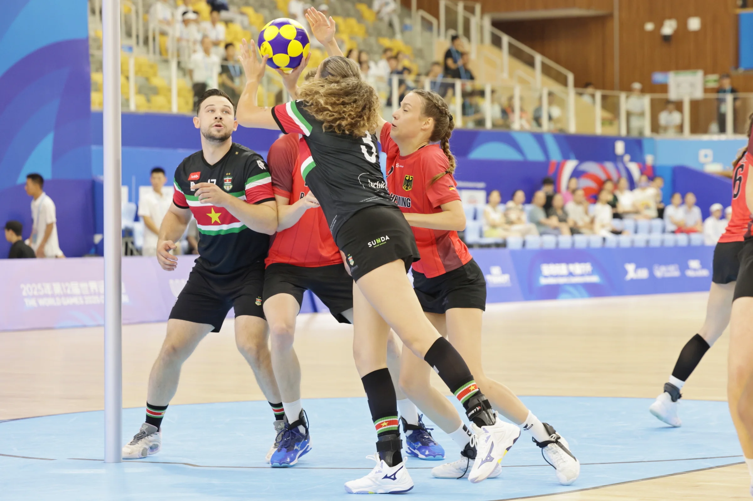 Germany - Suriname | Korfball at The World Games 2025, photo by Gertrude de Vries