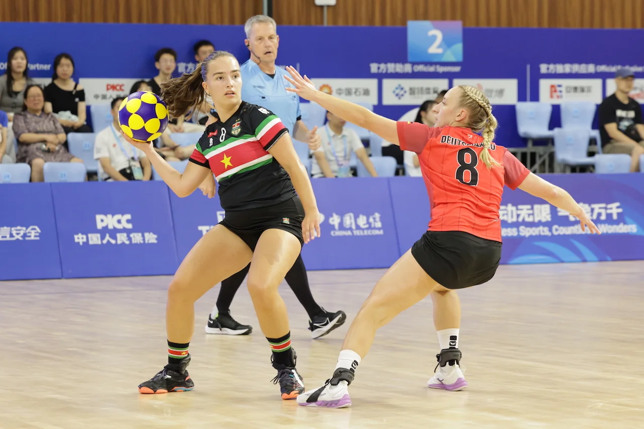 Germany - Suriname | Korfball at The World Games 2025, photo by Gertrude de Vries