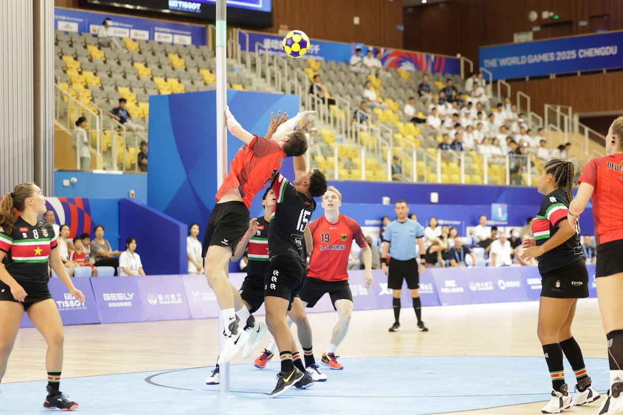 Germany - Suriname | Korfball at The World Games 2025, photo by Gertrude de Vries