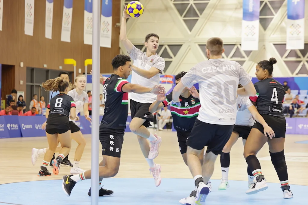 Czechia-Suriname | Korfball at The World Games 2025, photo by Gertrude de Vries