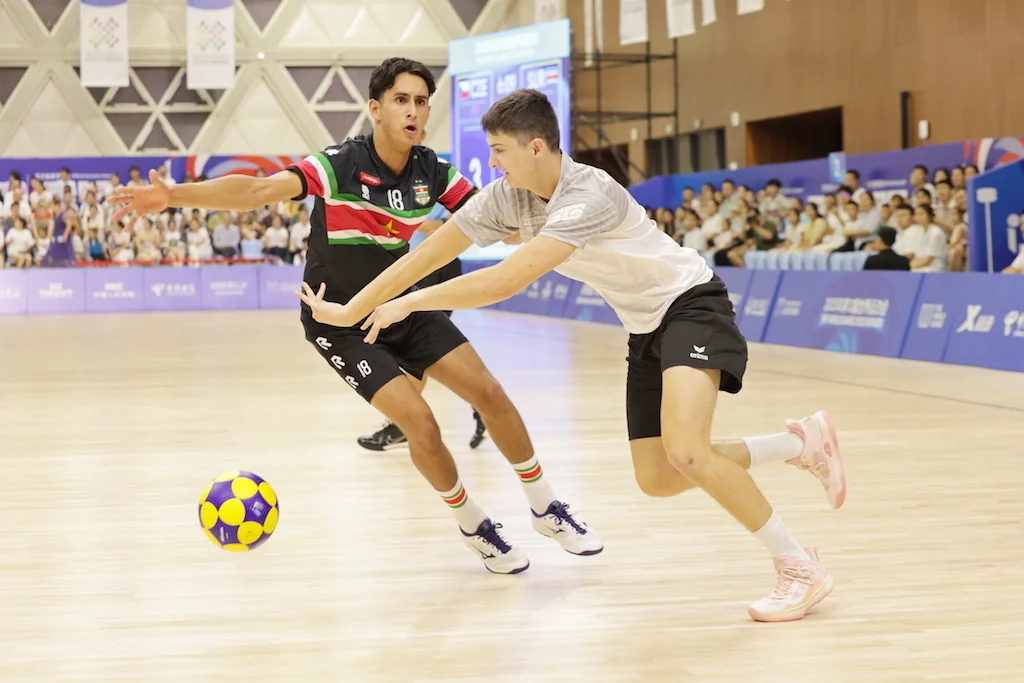 Czechia-Suriname | Korfball at The World Games 2025, photo by Gertrude de Vries