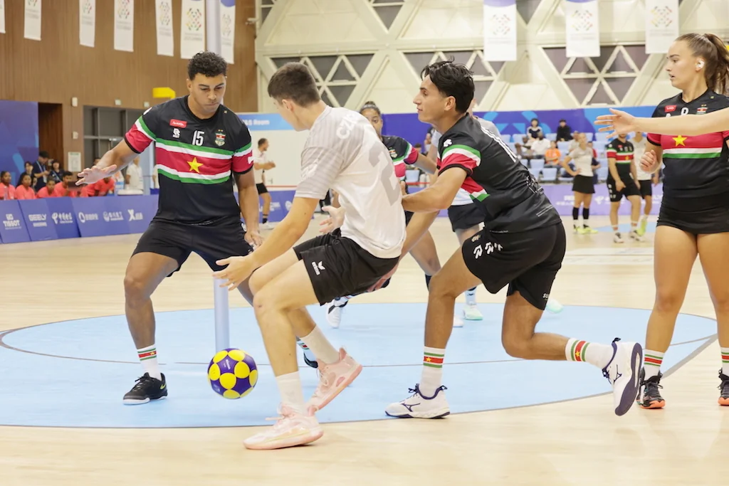 Czechia-Suriname | Korfball at The World Games 2025, photo by Gertrude de Vries