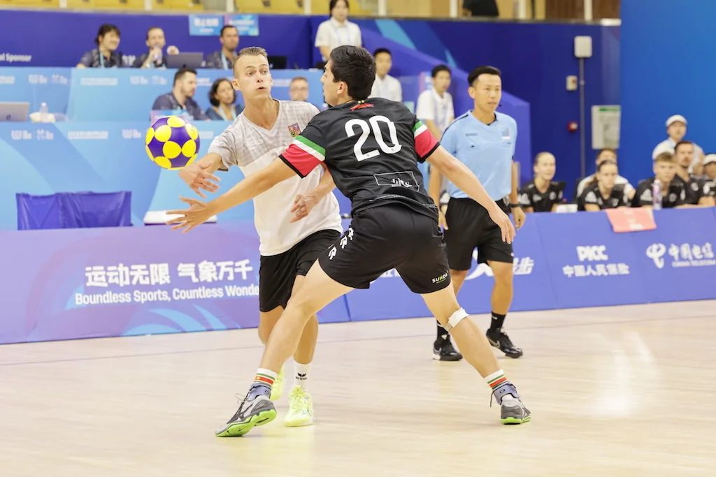 Czechia-Suriname | Korfball at The World Games 2025, photo by Gertrude de Vries