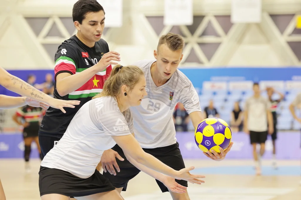 Czechia-Suriname | Korfball at The World Games 2025, photo by Gertrude de Vries