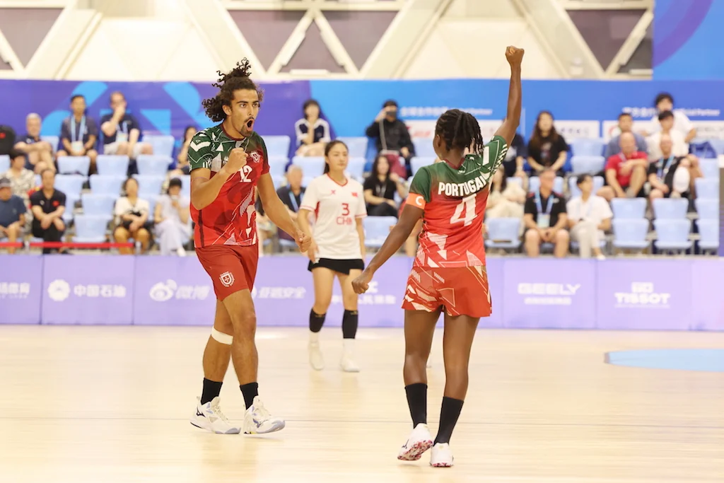 China-Portugal | Korfball at The World Games 2025, photo by Gertrude de Vries