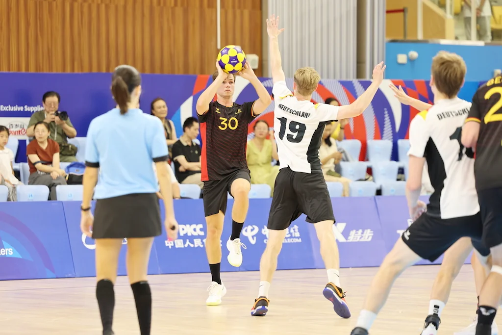 Belgium-Germany | Korfball at The World Games 2025, photo by Gertrude de Vries