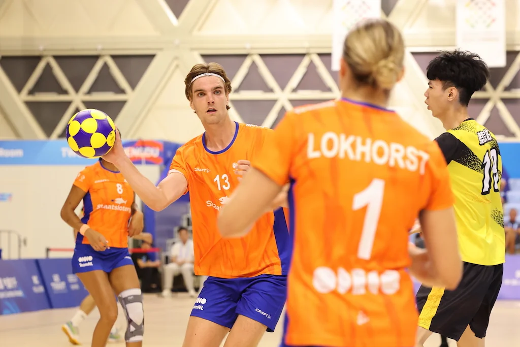 Netherlands-Chinese Taipei | Korfball at The World Games 2025, photo by Gertrude de Vries
