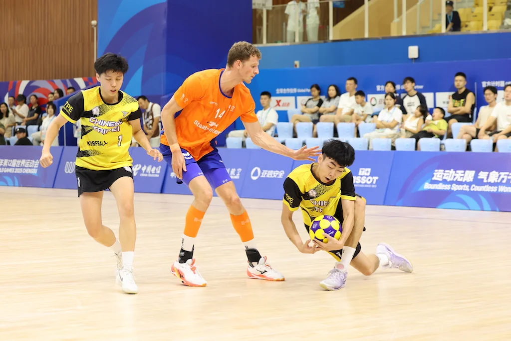 Netherlands-Chinese Taipei | Korfball at The World Games 2025, photo by Gertrude de Vries