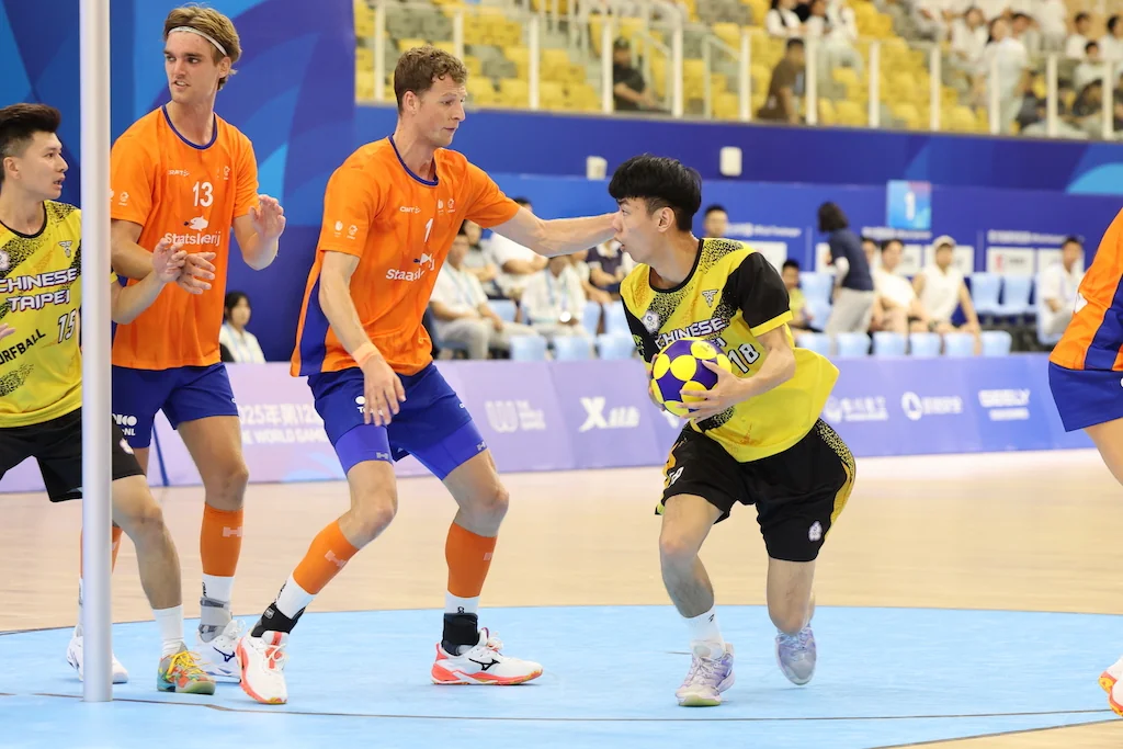 Netherlands-Chinese Taipei | Korfball at The World Games 2025, photo by Gertrude de Vries