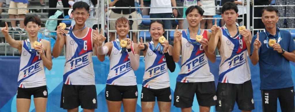 TPE TWG2025 BeachKorfball Champion